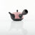 Isobe Ceramics ka51: Tokoname Kyusu Tea Pot Spring & Autumn (Pink & Black) 350 ml