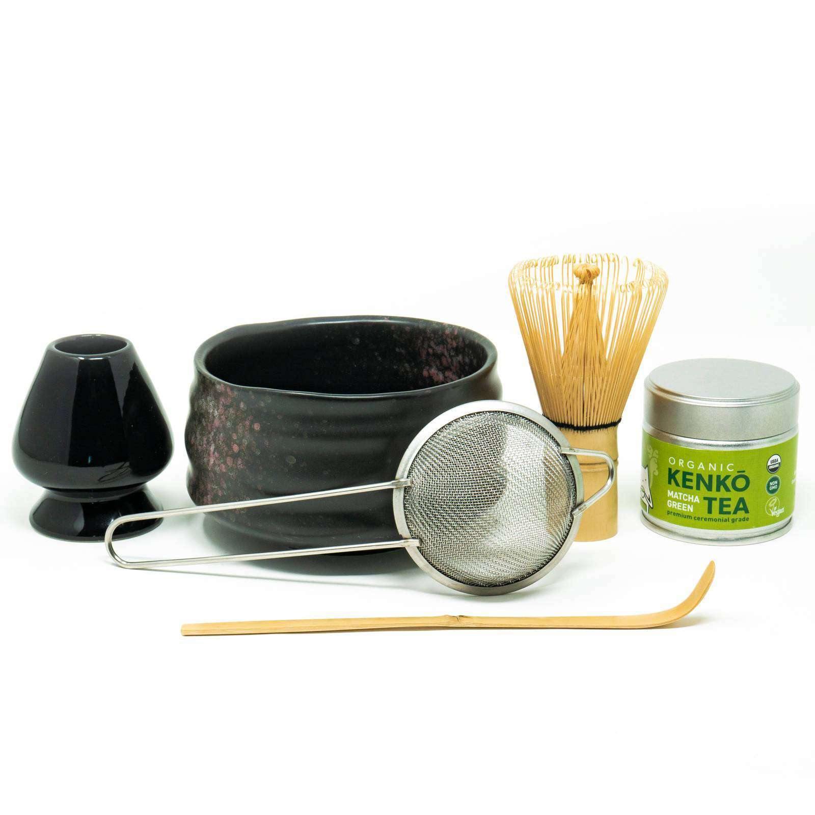 HOKKAEN 6-piece set of matcha utensils for beginners at home – WAFUU JAPAN